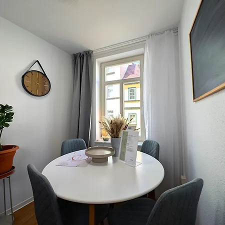 Bohnapartments - Am Theater- Wlan- Terrasse- - Vollausstattung Apartment Erfurt